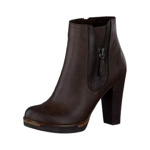 Marco Tozzi - Mocca Heeled Ankle Boots