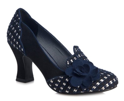 Ruby Shoo - Lola Navy Heeled Shoes